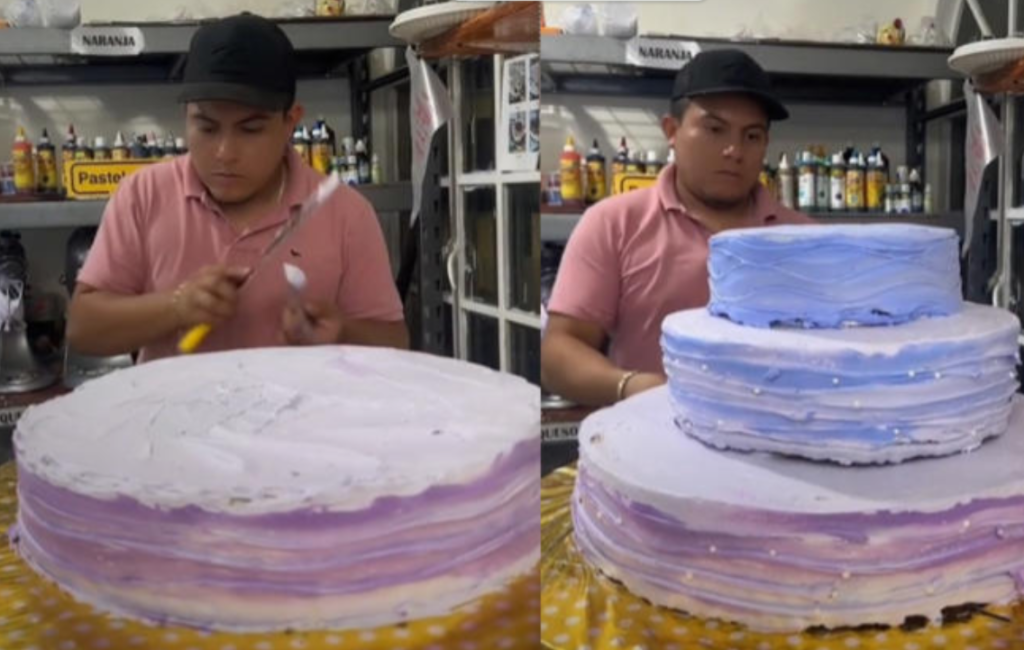 Repostero es tundido en redes por cobrar 10 mil pesos por un pastel; este fue el resultado. Noticias en tiempo real