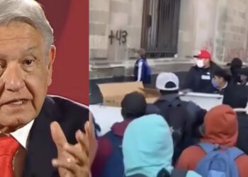 De acuerdo a medios nacionales, el presidente Andrés Manuel López Obrador sí se dio cuenta de lo ocurrido.
