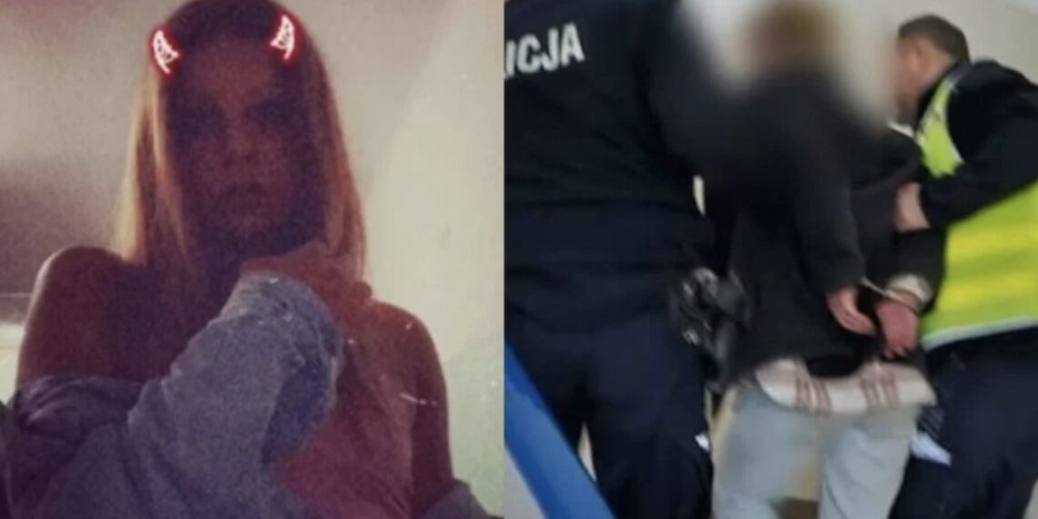 Klaudia compartía fotografías en redes sociales donde utilizaba filtros que la hacían figurar con cuernos en su cabeza.