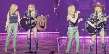 Ocurrió anoche durante el tercero de los cinco shows que la reina del pop va a ofrecer en el Kia Forum (California) dentro de su gira mundial 'The Celebration Tour'