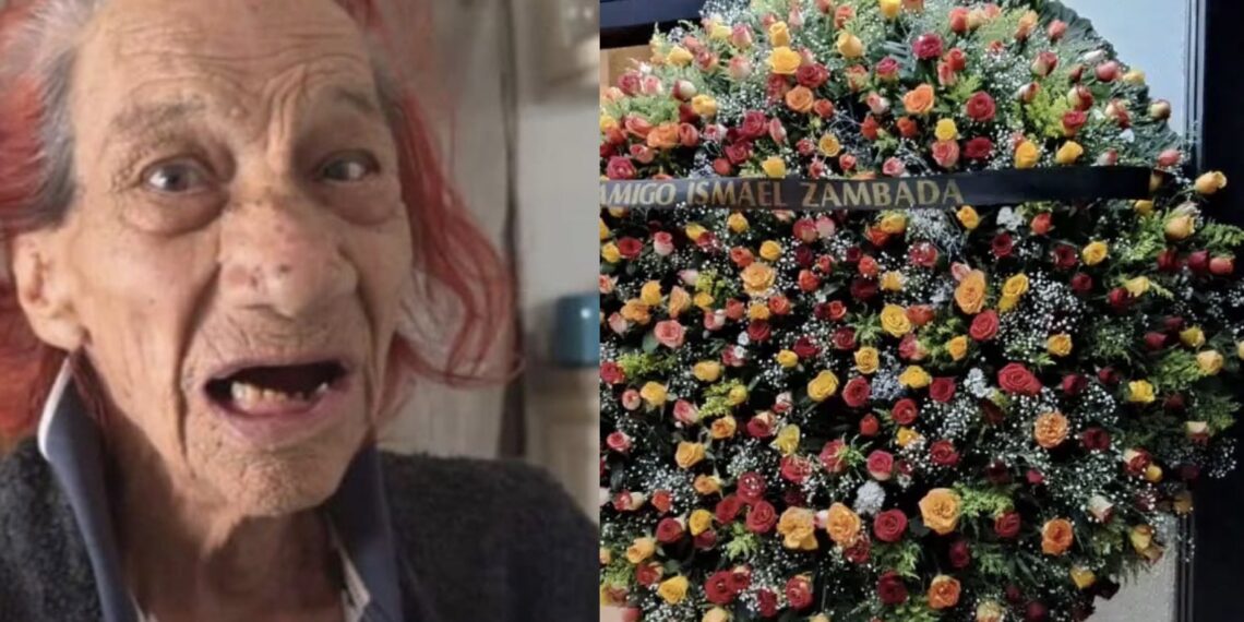 Algunos empleados de la funeraria comentan que es la primera vez que presencian una cantidad tan significativa de ofrendas florales reunidas