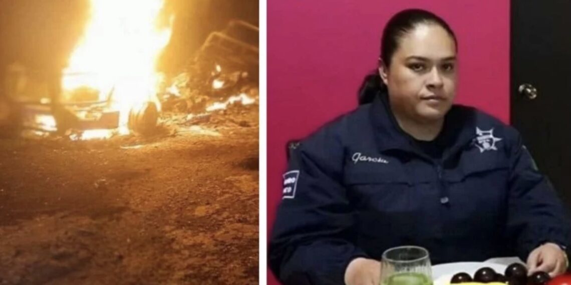 Cristel García Hurtado, de 34 años, fue interceptada junto a sus escoltas y asesinada sobre la carretera libre Pátzcuaro-Uruapan