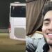 El nuevo integrante de la agrupación, Julio Haro fue captado corriendo detrás del autobús .