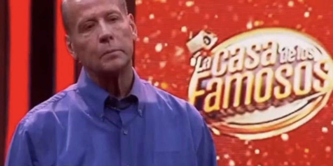 El exconductor y actor mexicano se convirtió en el noveno eliminado del reality de Telemundo