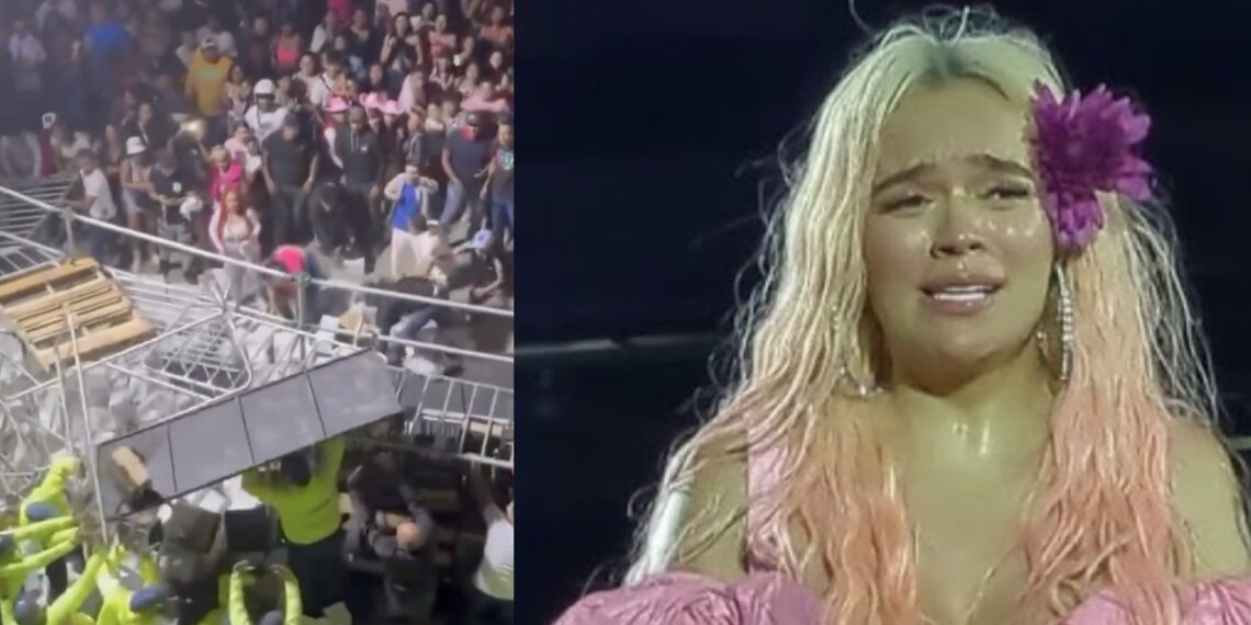 El paso de la cantante colombiana por Venezuela quedó marcado por momentos inolvidables e invitados de lujo, pero también por unos violentos episodios.