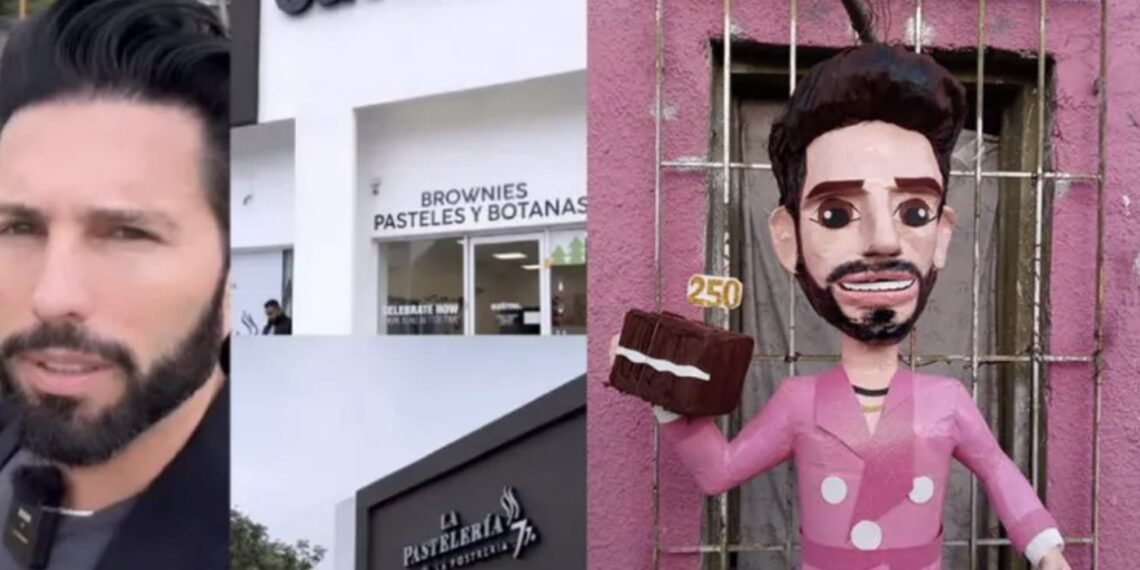 La famosa Piñatería Ramírez lanzó una piñata del influencer que recientemente ha sido criticado por menospreciar a la competencia de su Postrería 77.