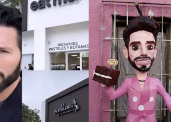 La famosa Piñatería Ramírez lanzó una piñata del influencer que recientemente ha sido criticado por menospreciar a la competencia de su Postrería 77.