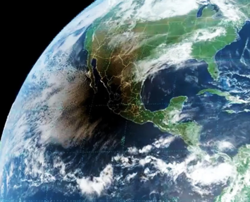 Eclipse desde el espacio: así viaja la sombra de la Luna sobre la Tierra. Noticias en tiempo real