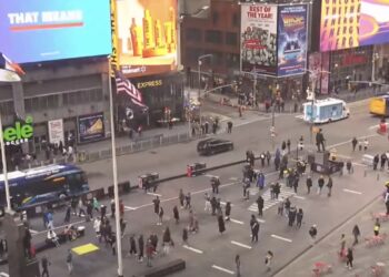 Los neoyorkinos, poco acostumbrados a este fenómeno, no supieron de inmediato qué ocurría en la ciudad.