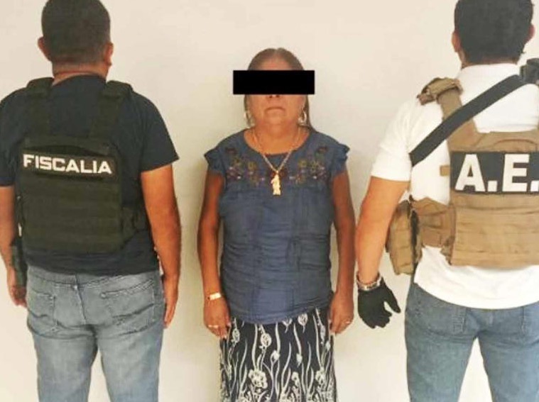 Detienen abuelita presuntamente líder de una célula delictiva en Oaxaca. Noticias en tiempo real