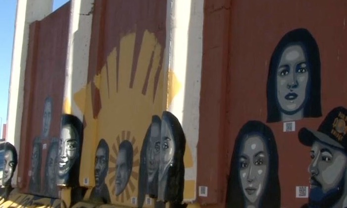 Colocaron en Juarez un mural de Nueva York. Noticias en tiempo real