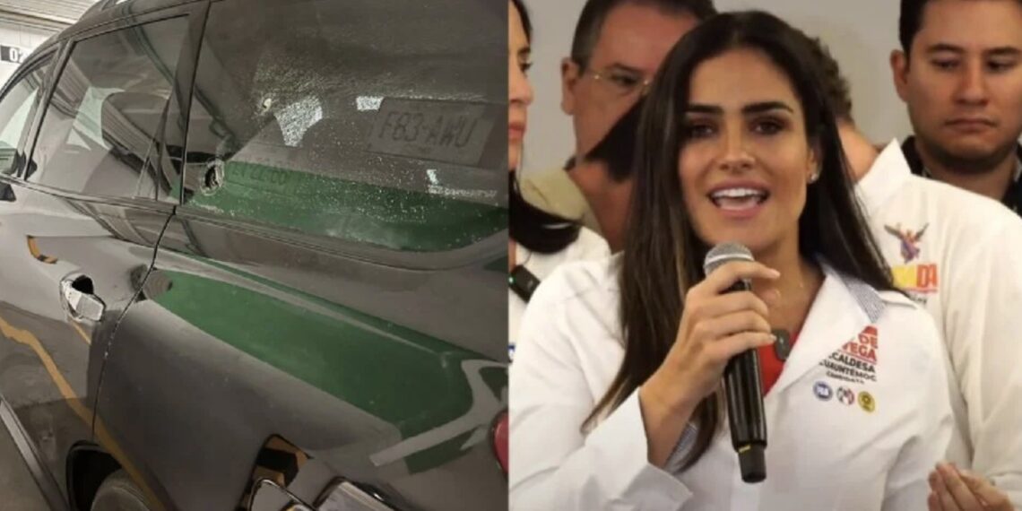 La noche de este sábado, la candidata del PAN, PRI y PRD, por la alcaldía Cuauhtémoc fue víctima de un ataque a balazos a bordo de su vehículo, ante este escenario negó bajarse de la contienda.