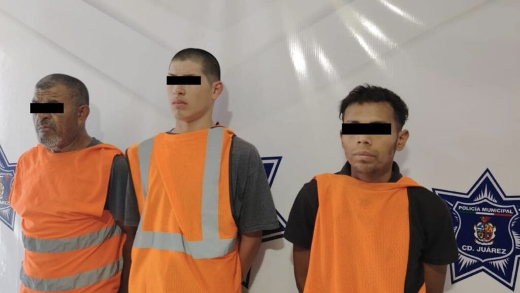 Detienen a tres sujetos por el delito de robo de cableado - Lado.mx