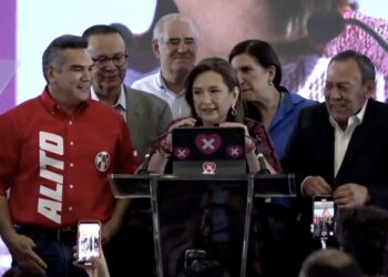 La candidata de Fuerza y Corazón por México, Xóchitl Gálvez, aseguró que ganaron las elecciones este domingo 2 de junio.