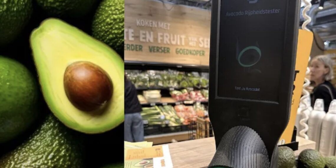 En redes sociales un usuario compartió un video en el que explica cómo usar la máquina para comprobar si un aguacate está en condicones de comerse o no.