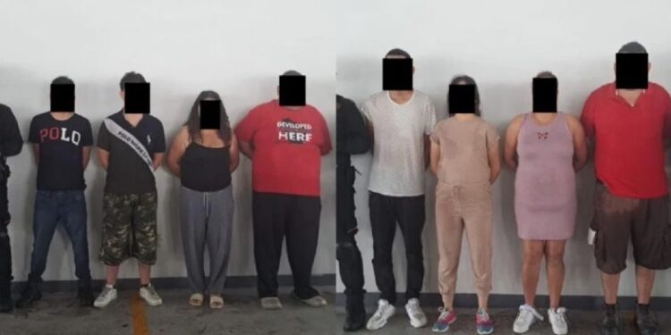 Las dos detenciones se realizaron bajo dos operativos que se realizaron de manera simultánea en Pesquería.