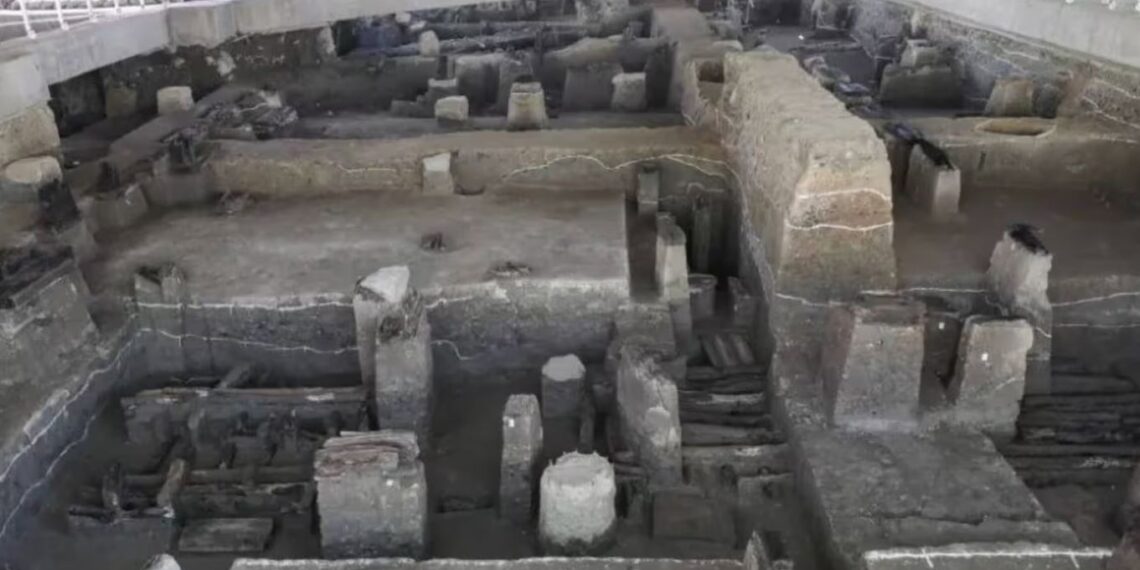 Es la primera confirmación de estructuras del Período de los Estados Combatientes (475 a.C.-221 a.C.) en Shaoxing.