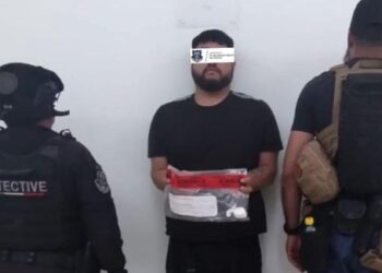 Detención de la SSPE en Ciudad Juárez: Capturan a presunto delincuente en Operativo Antidrogas