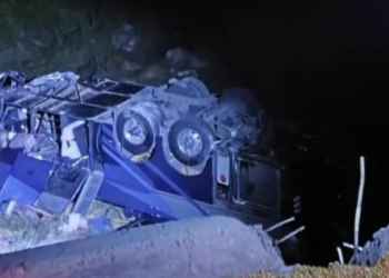 El autobús de la línea Ómnibus de México cubría la ruta Tepic-Ciudad Juárez e hizo una escala en Aguascalientes