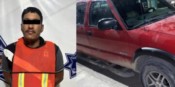 Agentes de la Secretaría de Seguridad Pública Municipal capturaron a Vicente B. F