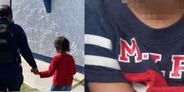 Autoridades resguardan a dos niños extraviados; son entregados a familiares en Ciudad Juárez