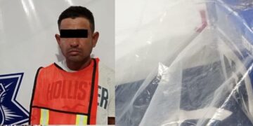 Arrestan a sujeto por el delito de robo a negocio con violencia