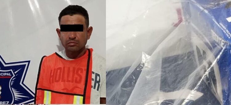 Arrestan a sujeto por el delito de robo a negocio con violencia