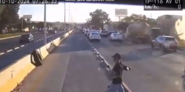 El accidente ocurrió ayer en Tlaquepaque, Jalisco.