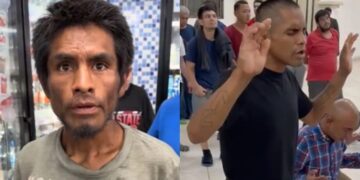 El hombre llamado Oscar fue por un refresco al Oxxo y terminó siendo trasladado a una clínica de rehabilitación.