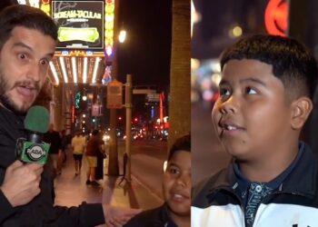 En redes sociales el video se volvió viral de un niño que radica en Ciudad Juárez