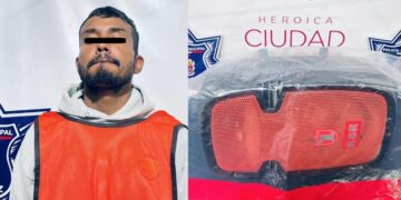 Sujeto robó bocina de casa en fraccionamiento privado