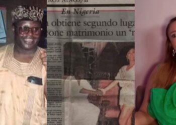 En redes sociales fue en donde se comprobó que Brenda Bezares sí conoció a un Rey, pero usuarios vuelven a criticarla.