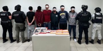 El rescate de tres personas privadas de la libertad, así como la detención de seis presuntos delincuentes