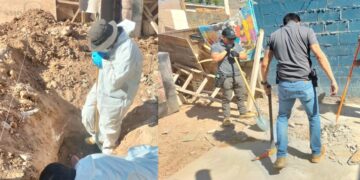 Localiza fosa clandestina en Riveras del Bravo