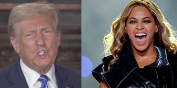 El candidato a la presidencia de Estados Unidos se fue contra Beyoncé.
