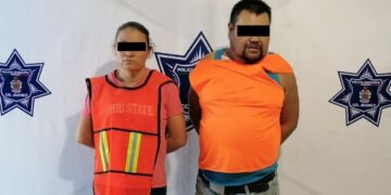 Policía Municipal detiene a pareja por el delito de maltrato infantil