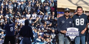 Fans de los Dallas Cowboys en Ciudad Juárez se reúnen; alcalde asiste