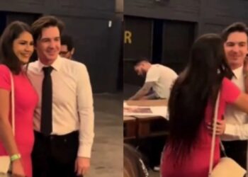 Drake Bell no pudo evitar mostrar su incomodidad ante este hecho que rápidamente se volvió viral en redes sociales.