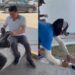Jorge Travieso Arce comparte con trabajadores de las calles