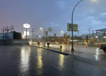 Autoridades informaron que permanecen las probabilidades de caída de tormenta, la cual podría incluir incluso granizo
