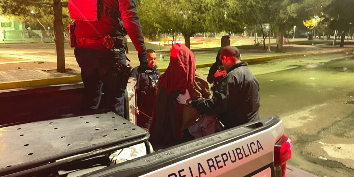 El traslado se llevó a cabo cuando policías municipales que se encontraban realizando recorridos de prevención y vigilancia en la colonia Morelos Zaragoza