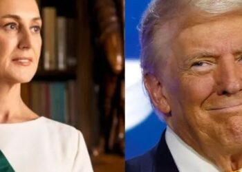 Tras mensaje de Trump en el que aseguró que Sheinbaum había accedido a detener la migración mediante el cierre de la frontera sur de EU, la presidenta envió un mensaje desmintiendo al empresario.