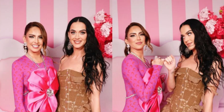 Usuarios de redes señalan que Katty Perry "se ve cómoda" y "contenta", a diferencia de su vista al programa de 'Venga la Alegría'.