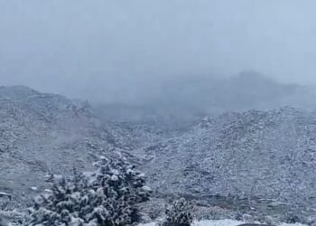 El Servicio Meteorológico Nacional emitió una advertencia de tormenta invernal