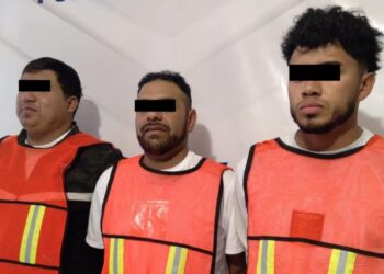 Detienen a tres sujetos en posesión de un fusil de asalto calibre .223