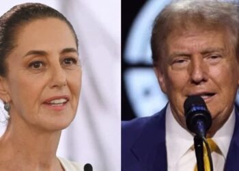 La mandataria mexicana aseguró que sostuvo una conversación muy cordial con el virtual presidente de Estados Unidos.