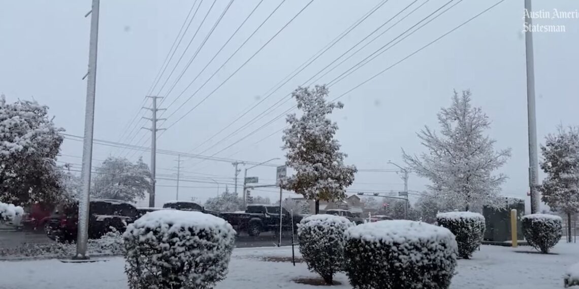 Se esperan varios centímetros de nieve en las zonas más bajas