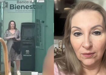Captan a mamá de Poncho de Nigris cobrando pensión Bienestar; recibe críticas en redes