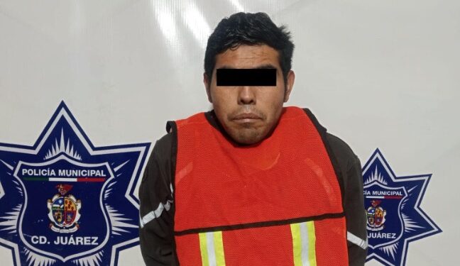 Arrestan a sujeto por el delito de robo a negocio con violencia en grado de tentativa