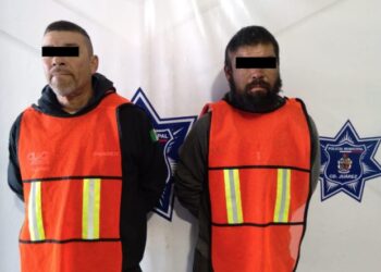 Detienen a dos sujetos en Parajes del Sur por los delitos de robo y encubrimiento